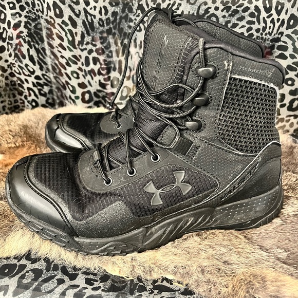 Under Armor Black Tactical Boots - Picture 1 of 5